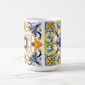 Mug méditerranéen, tuiles siciliennes, citrons     (Centre)