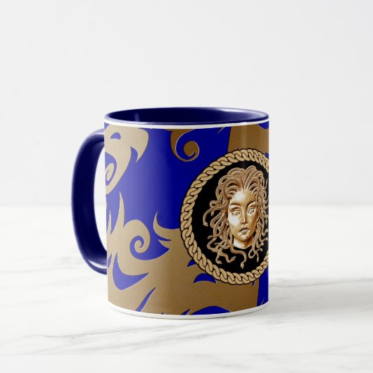 Mug Medusa Baroque de luxe (Devant gauche)