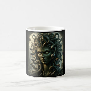 Mug Medusa Stare de la mort Tête des serpents
