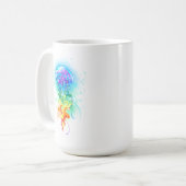 Mug Méduse arc-en-ciel (Devant gauche)