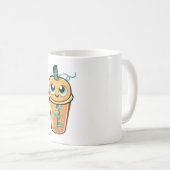 Mug Méduse de boba de citrouille (Devant droit)
