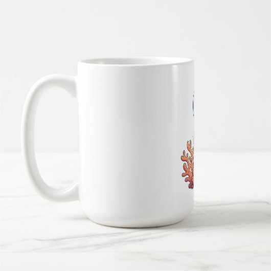 Mug Méduse Lanterne Océanique (Gauche)