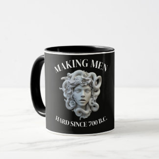 MUG MÉDUSE, RENDANT LES HOMMES DURS DEPUIS 700 AVANT J