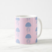 Mug Méduse rose  (Devant droit)