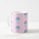 Mug Méduse rose  (Devant gauche)