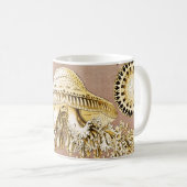 Mug Méduses, Discomedusae par Ernst Haeckel (Devant droit)