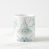 Mug Méduses, Discomedusae par Ernst Haeckel (Centre)