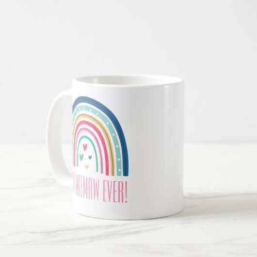 Mug Meemaw Ever Rainbow (Devant gauche)