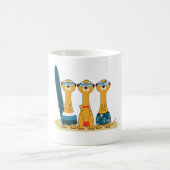Mug Meercats surfant (Centre)