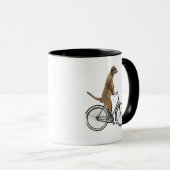 Mug Meerkat à vélo (Devant droit)