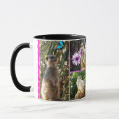 Mug Meerkat Collage, (Gauche)