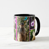 Mug Meerkat Collage, (Devant droit)