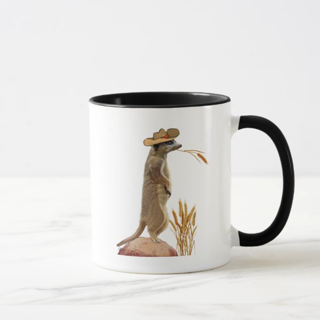 Mug Meerkat Cowboy (Droite)