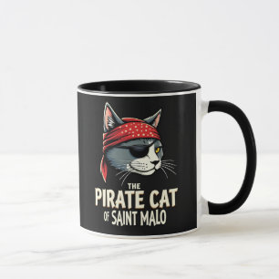 Mug Meet the Swashbuckling Pirate Cat of Saint Malo