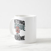 Mug Meeting Fatigue Syndrome | Workplace Exhaustion  (Devant gauche)