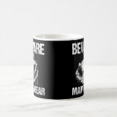 Mug Méfiez-Vous De La Mama Ours Drôle Mère L Manche (Centre)