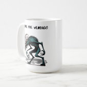 Mug Méfiez-vous de Wendigo Mug, American Horror Crypti (Devant gauche)