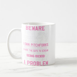 Mug Méfiez-Vous Des Chevaux De Ride, Ce Qui Signifie Q