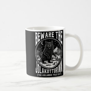 Mug Méfiez-vous du chat de Noël Jolakotturinn Noël isl