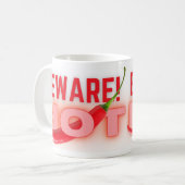 Mug Méfiez-vous du chaud (Devant gauche)