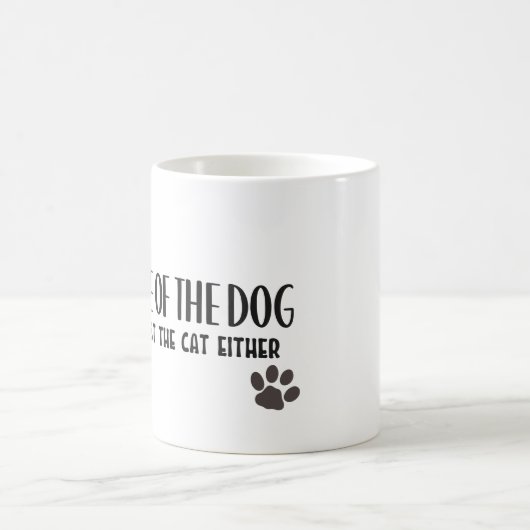 Mug Méfiez-vous du chien, ne faites pas confiance au c (Centre)