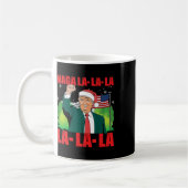 Mug Mega La La Donald Trump Potus 47 Mauvais Noël (Gauche)