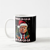 Mug Mega La La Donald Trump Potus 47 Mauvais Noël (Gauche)