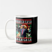 Mug Méga La La La Donald Trump Potus 47 Noël laid (Gauche)