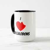 Mug Mégalodons du coeur (Devant gauche)
