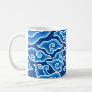 Mug Megamendung batik motif megamendung
