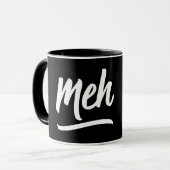 Mug Meh Typographie (Devant gauche)