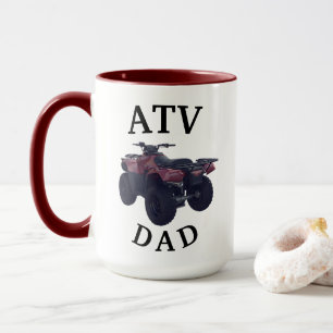 Mug Meilleur 4 Roue "ATV DAD" Jamais! Fête des pères