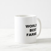 Mug Meilleur agriculteur du monde (Devant droit)