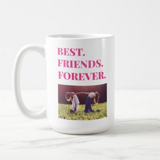 Mug Meilleur ami BFF Bestie Photo (Gauche)