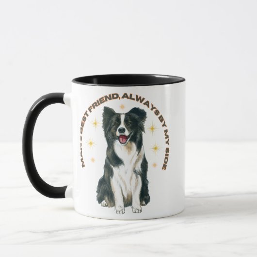 Mug Meilleur ami de l'homme, toujours à mes côtés (Gauche)