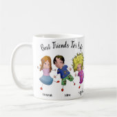 Mug Meilleur Ami Garçon Et Filles (Gauche)