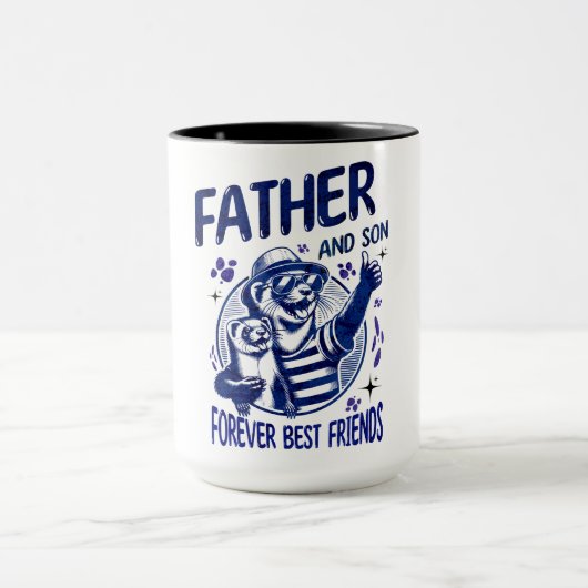 Mug Meilleur ami père et fils (Centre)