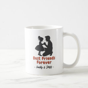 Mug Meilleur Ami Pour Papa Et Fille - Nom Personnalisé