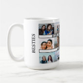 Mug Meilleur Ami Pour toujours Noms Personnalisés 12 P (Gauche)