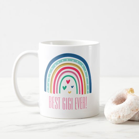 Mug Meilleur Arc en ciel Gigi Ever (Avec donut)