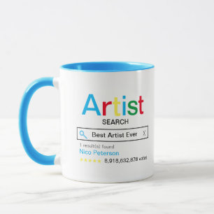 Mug Meilleur Artiste jamais Search moteur de recherche