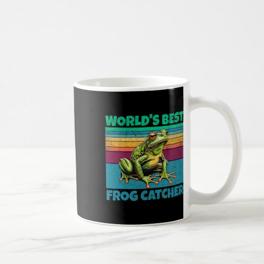 Mug Meilleur attrapeur de crapauds du monde de la gren (Droite)