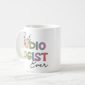 Mug Meilleur audiologiste jamais médecin de l'audiolog (Devant gauche)