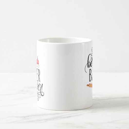 Mug Meilleur Baker Jamais (Centre)