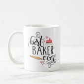Mug Meilleur Baker Jamais (Gauche)