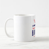 Mug Meilleur Barber Retro Monogramme Vintage (Gauche)