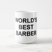 Mug Meilleur Barbier du monde (Centre)