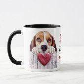 Mug Meilleur Beagle maman chien (Gauche)