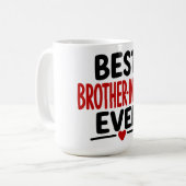 Mug Meilleur Beau-Frère Ever (Devant gauche)
