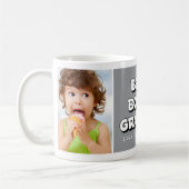 Mug Meilleur Bonus Grand-Père Petits-Enfants 2 Photo G (Gauche)